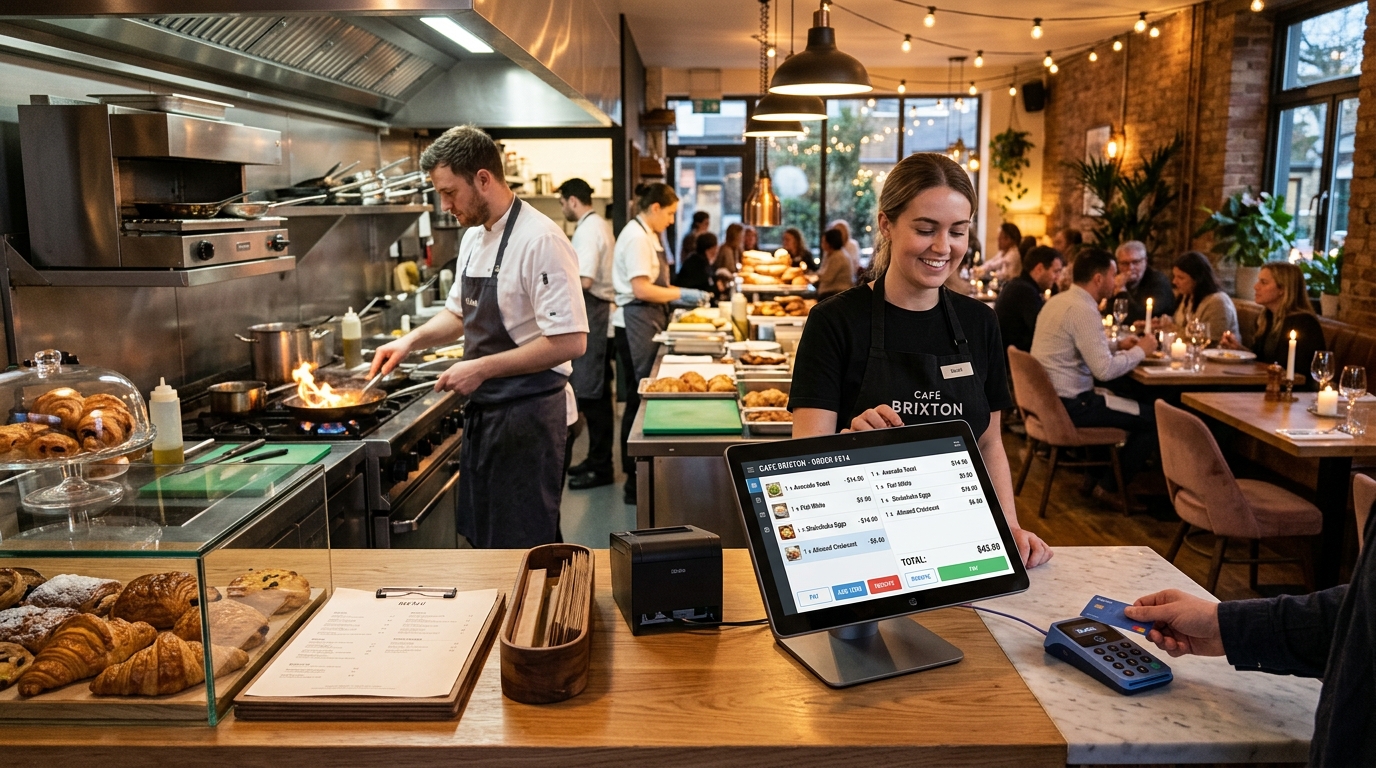 Cafe Restaurant Order Terminal